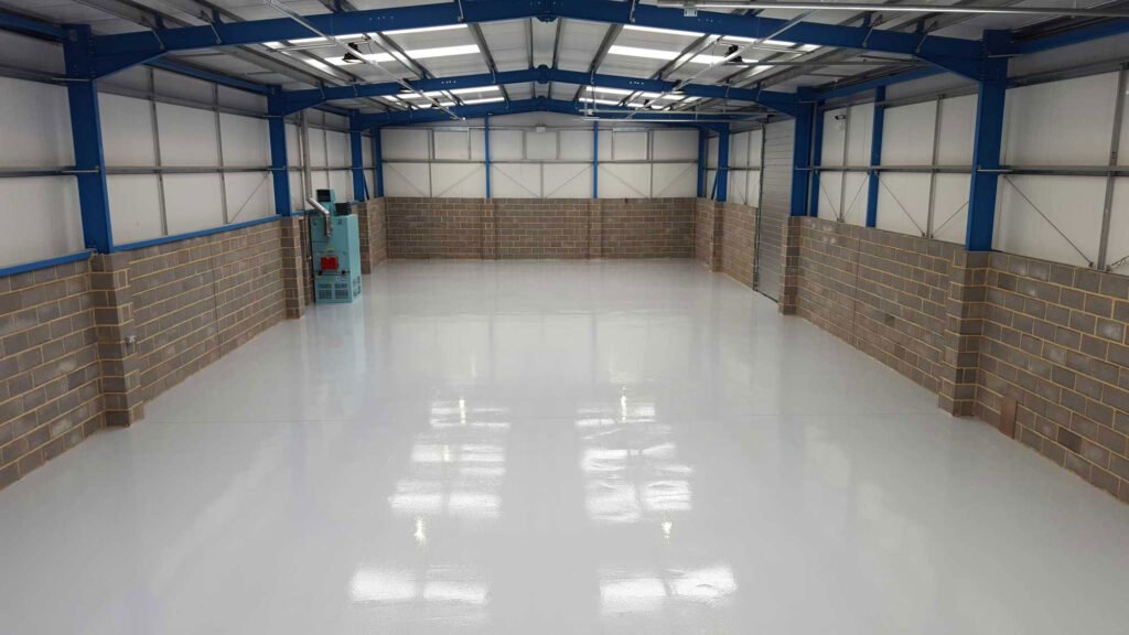 epoxy-floor-property-building-flooring-hall Hall with epoxy floors